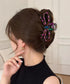 バンスクリップ ドーパミン ヘアクリップ レディース ヘアアクセサリー 髪飾り まとめ髪 ヘアアレンジグッズ おしゃれ 大人可愛い 女子会 髪留め ヘア小物 99JXSP-003